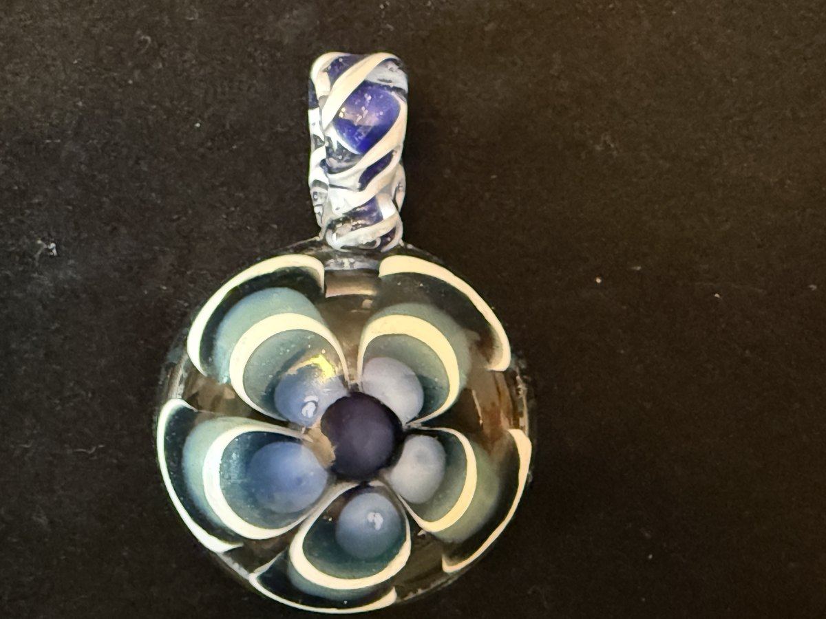 Colorful handmade glass